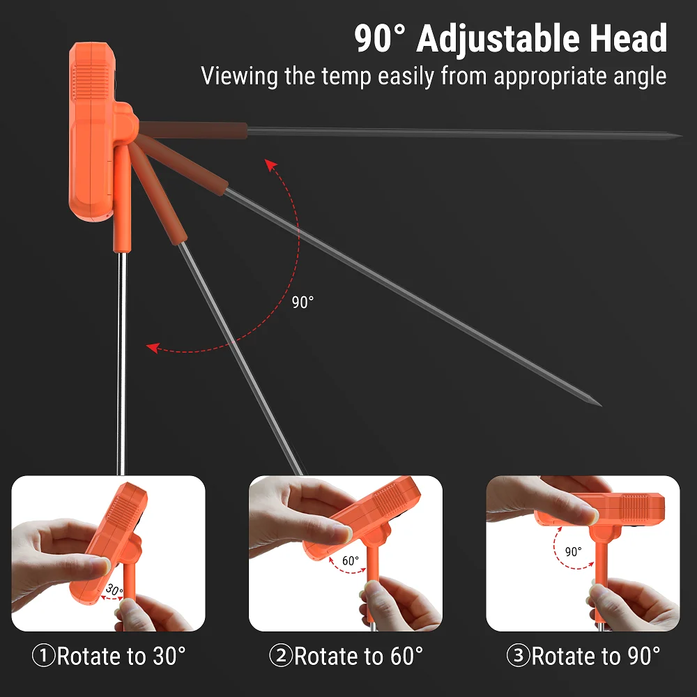 ThermoPro TP510 цифровой мгновенный считывание готовки конфет термометр для