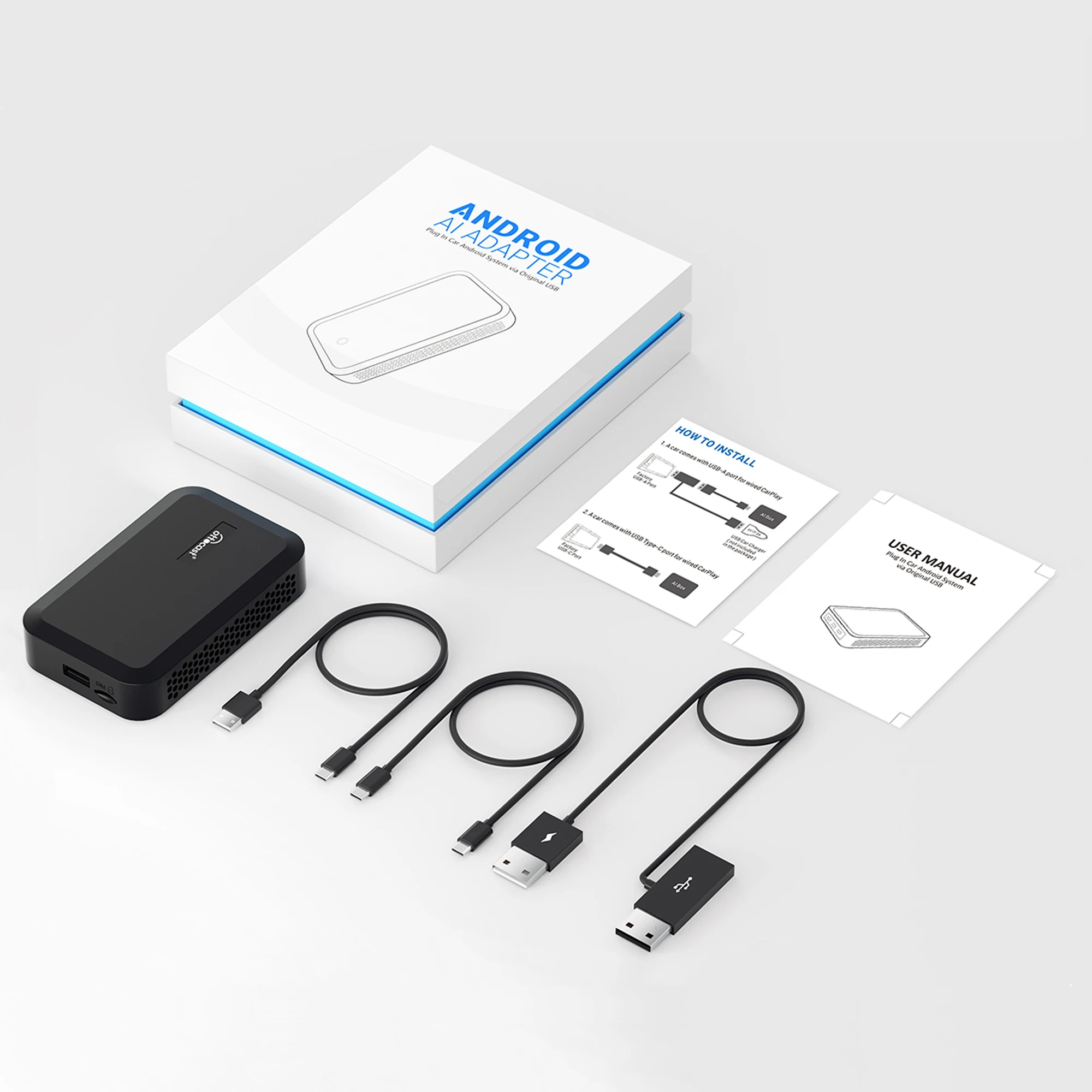 【良品】ottocast PICASOU AI ADAPTER Ottocast PICASOU 2 Pro Wireless Carplay & Android Auto Adapter