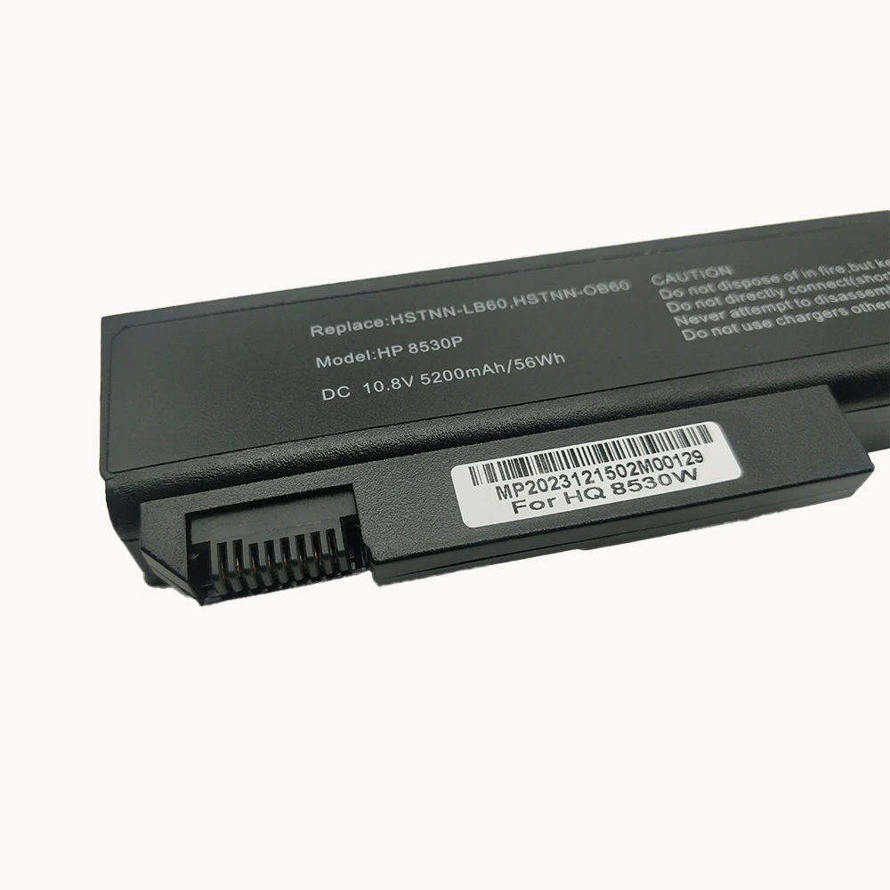 For HP EliteBook 8530p 8530w 8540p 8730w 8740w ProBook 6545b Laptop Battery HSTNN-LB60 HSTNN-OB60 HSTNN-XB60 Battery in Stock