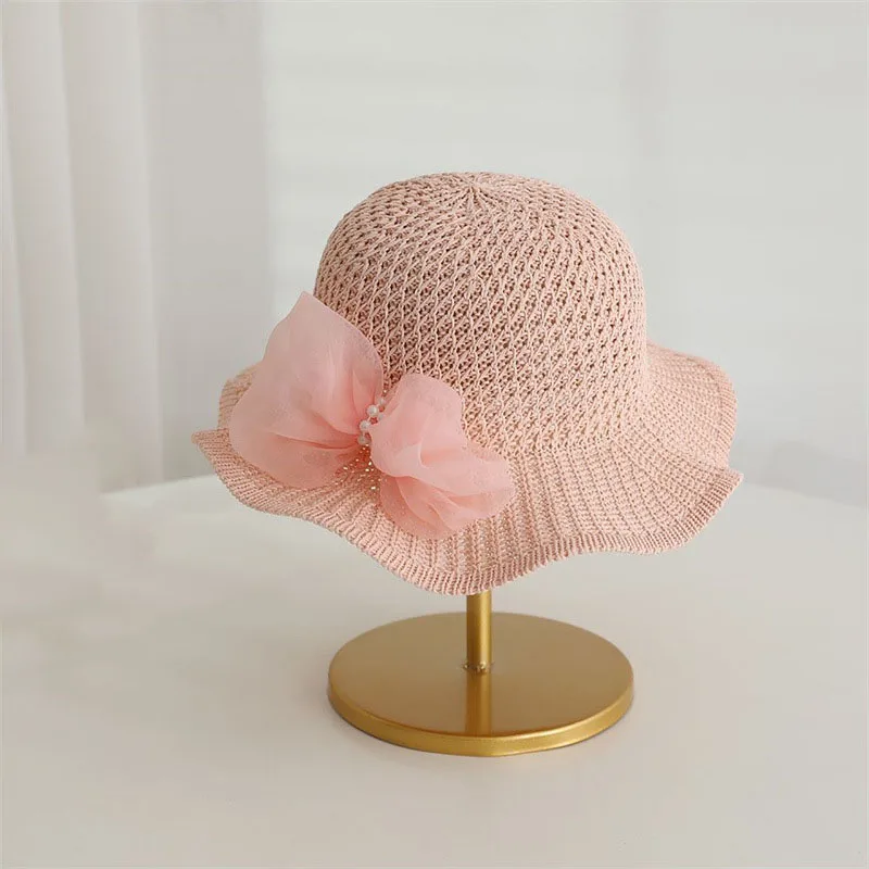 Соломенная шляпа для девочек