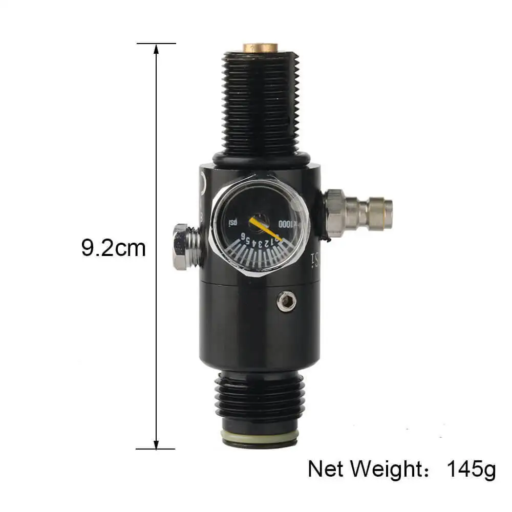 Output Pressure 800psi M18*1.5 Paintball Regulator 4500psi Tank Oem