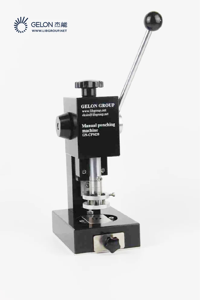 Manual Coin Cell Electrode Disc Cutting Machine Punching Machine for Coin Cell Battery Making