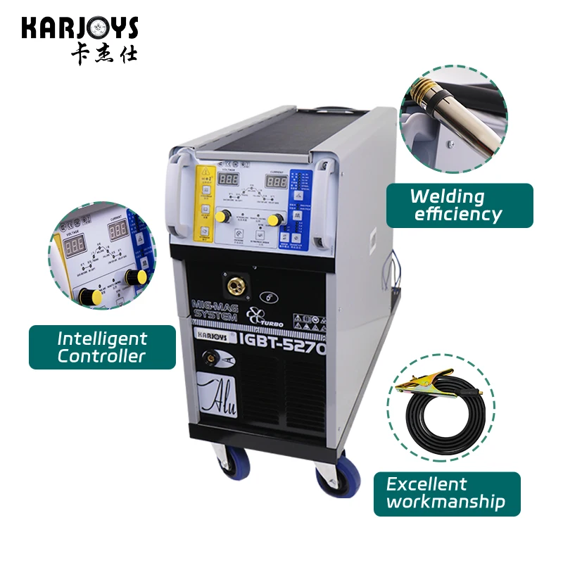 Ce certificate mig welder for aluminum and  Iron double pusle multi-function mig welder machine automatic welding machine