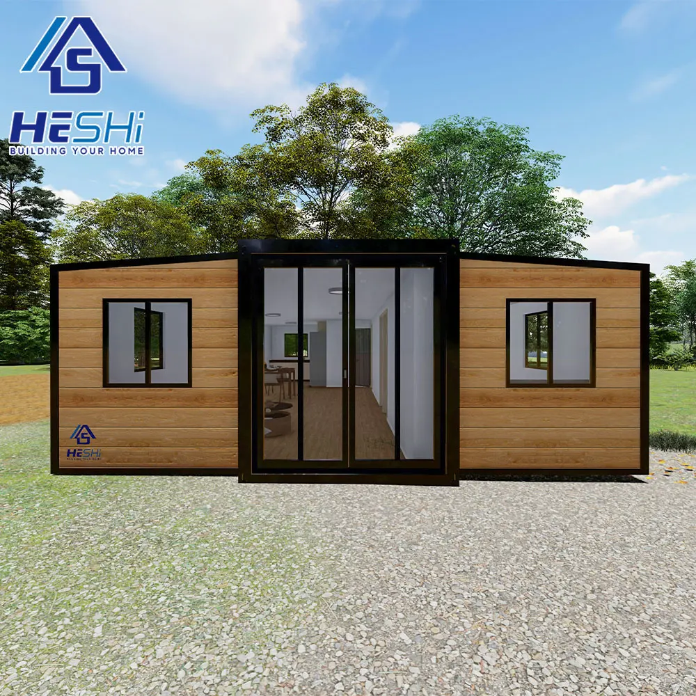 Insulated 40Ft 20Ft Prefabricated Mobile Living Container Expandable House 2 3 4 5 Bedroom Prefab Villa Portable Home