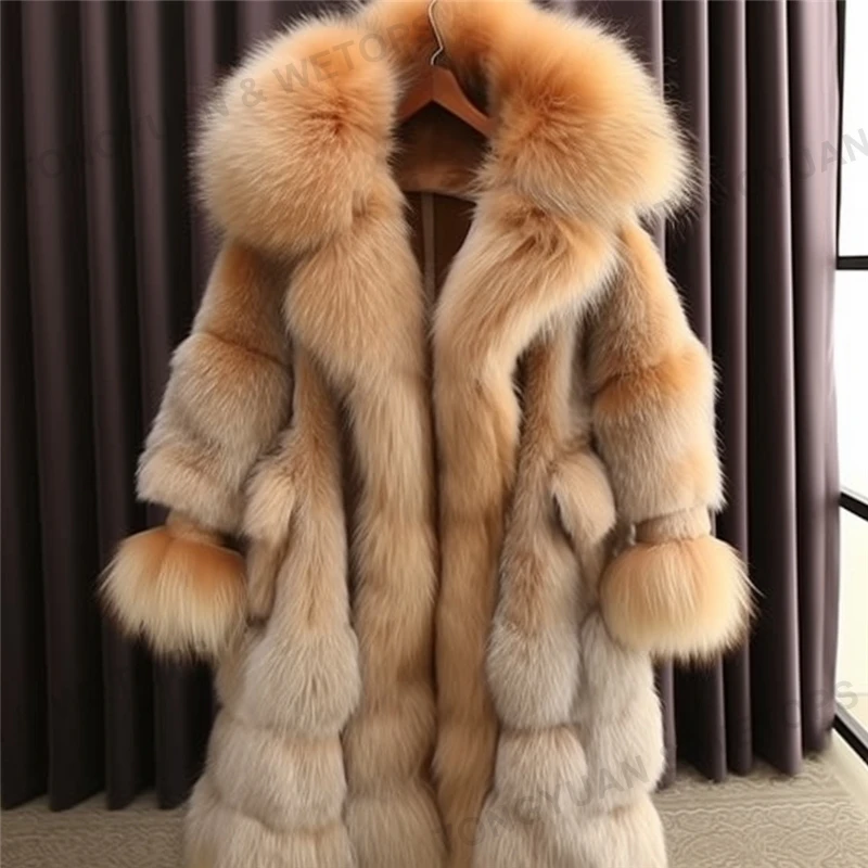 Custom Clothing Manufacturers Hot Sale Winter Women Coat Big Fluffy