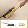 Yellow stainless steel sponge handle
