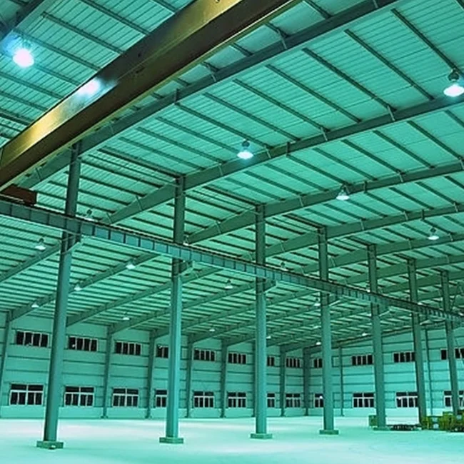 Multipurpose Prefab Hanger Workshop Steel Building Prefabricated Warehouse Large Scale Factory