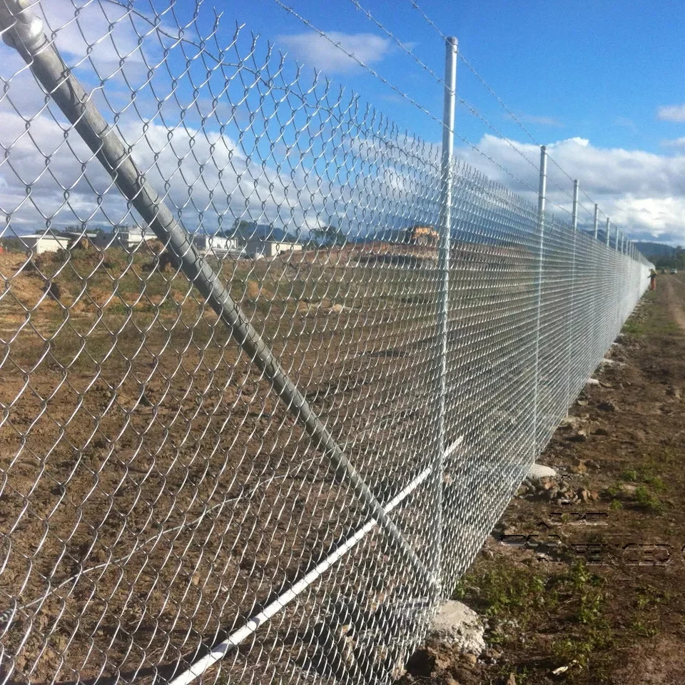 6ft Galvanized Chain Link Fence - Heavy Duty Wire Mesh Oem | Wholesale