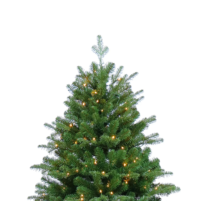 2023 Hot Xmas Tree Prelight 5ft 7ft 10ft Pvc Pe Mixed Artificial