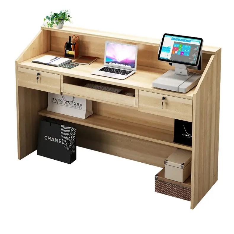 Retail Store Display Fixture Design Luxury Customer Service Reception ...