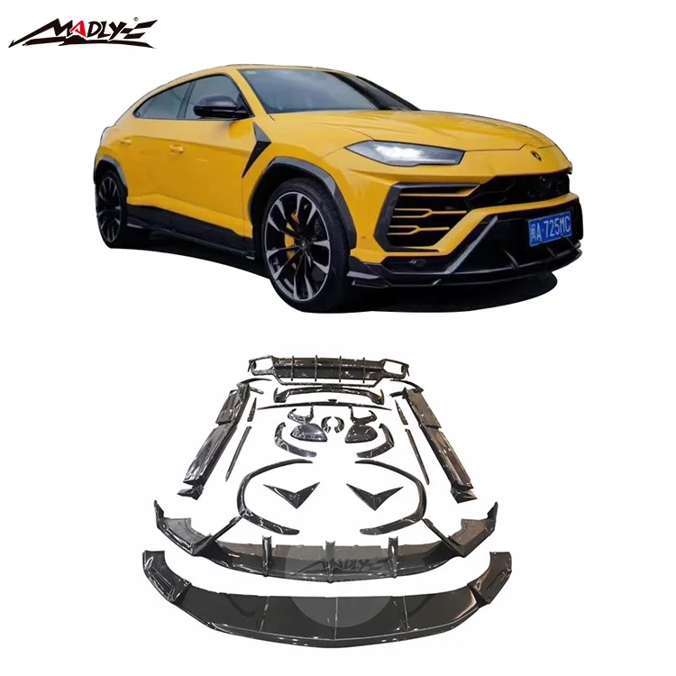 Carbon Fiber Body Kits For Lamborghini Urus Body Kit For Lamborghini Urus  Front Lip Rear Lip Side Skirts Top Car Style Factory - Buy For Lamborghini  Urus Front Lip,Body Kits For Lamborghini