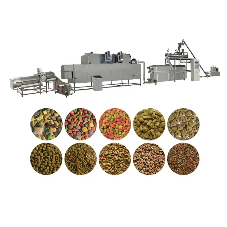 DOG FOOD MANUFACTURING PROCESS LINE