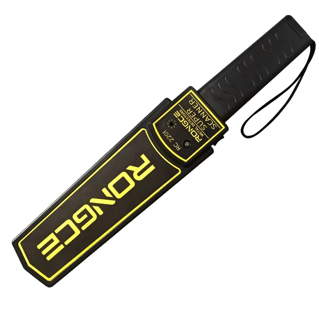 New Portable Handheld Metal Detector with Rechargeable Battery for Examination Room Airport Station Security Protection Scanner