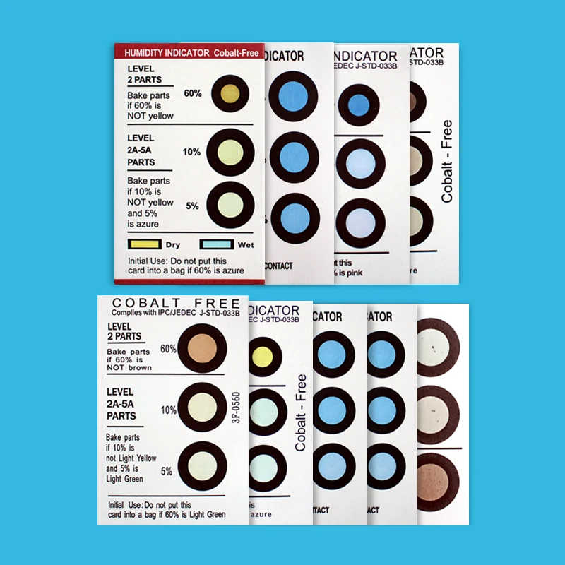 Relative Humidity Indicator Moisture Indicator Paper