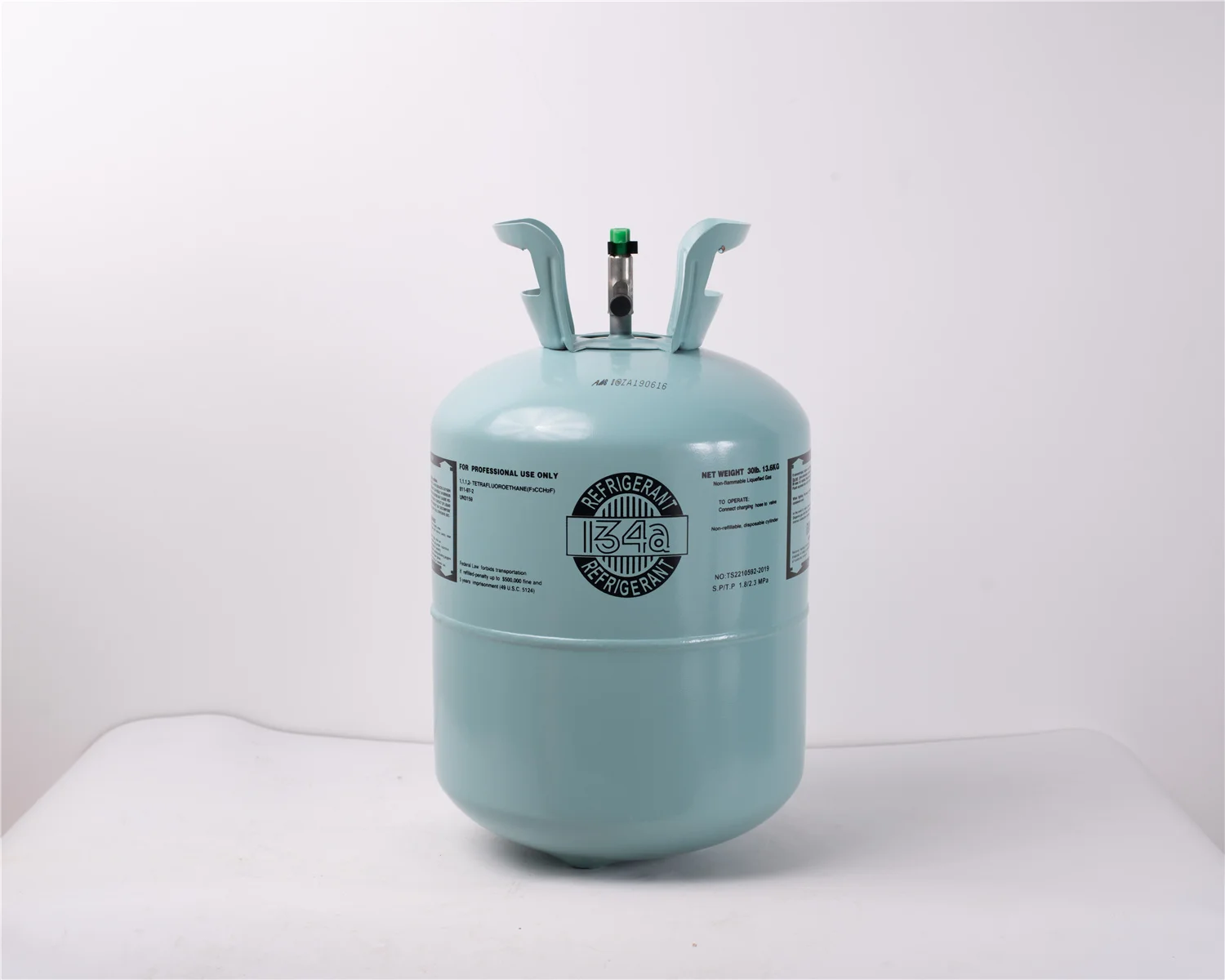 30lbs R134a Refrigerant Gas Cylinder High Purity 13.6kg 134a Refrigerant Gas Buy 30lbs R134a