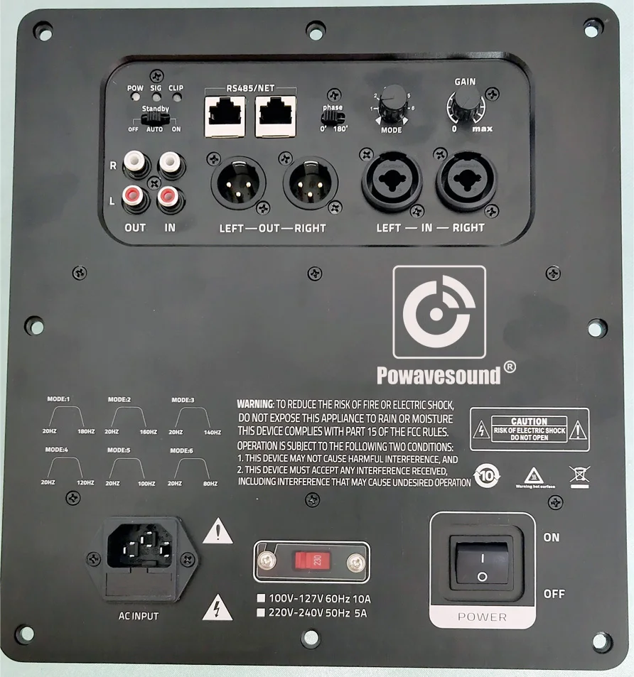 2400w Subwoofer Amplifier Module Professional Speaker Plate Amplifier