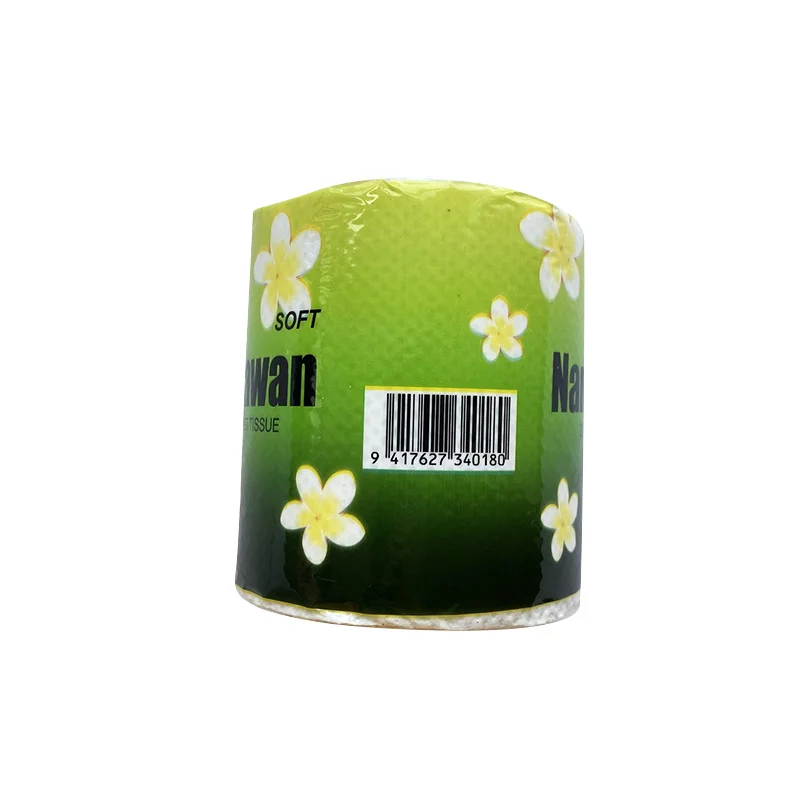 Soft Smooth Unbleached 3 Ply Bamboo Toilet Tissue Paper Towels Bathroom Disposable Roll Paper