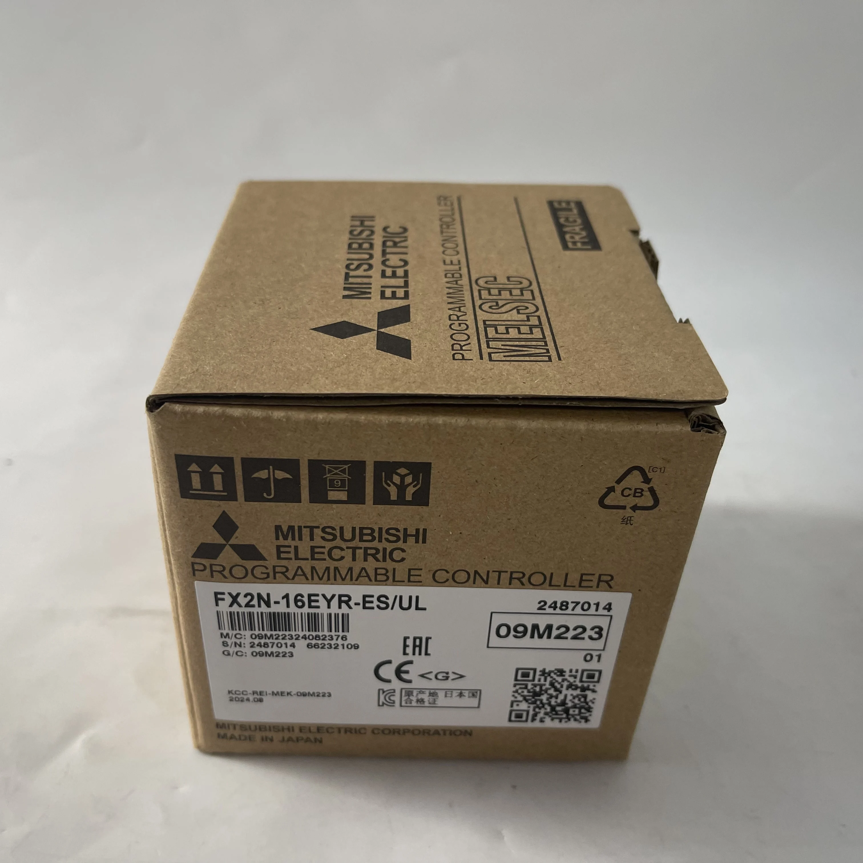 Mitsubishi PLC Digital Output Module FX2N-16EYR-ES/UL Mitsubishi PLC Digital Output Module FX2N-16EYR-ES/UL