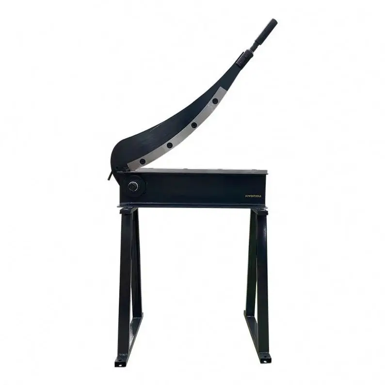 TEBAK Good Working Manual Shearing Machine for Industrial Use - Cutting Curved Metal From Sheet Metal