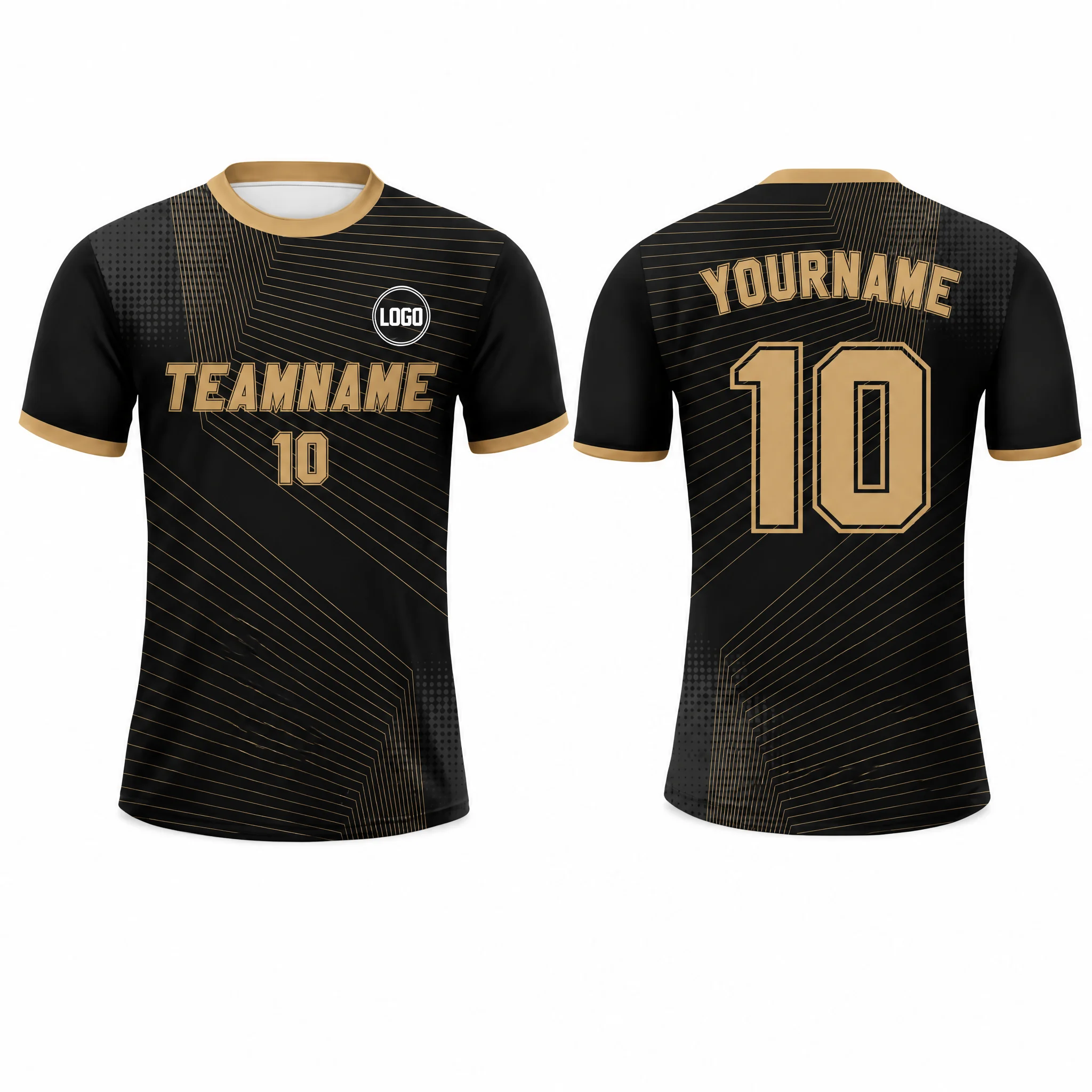 Custom Sublimation Soccer Jersey 200GSM Polyester Breathable Football Jersey for Men Team Uniform