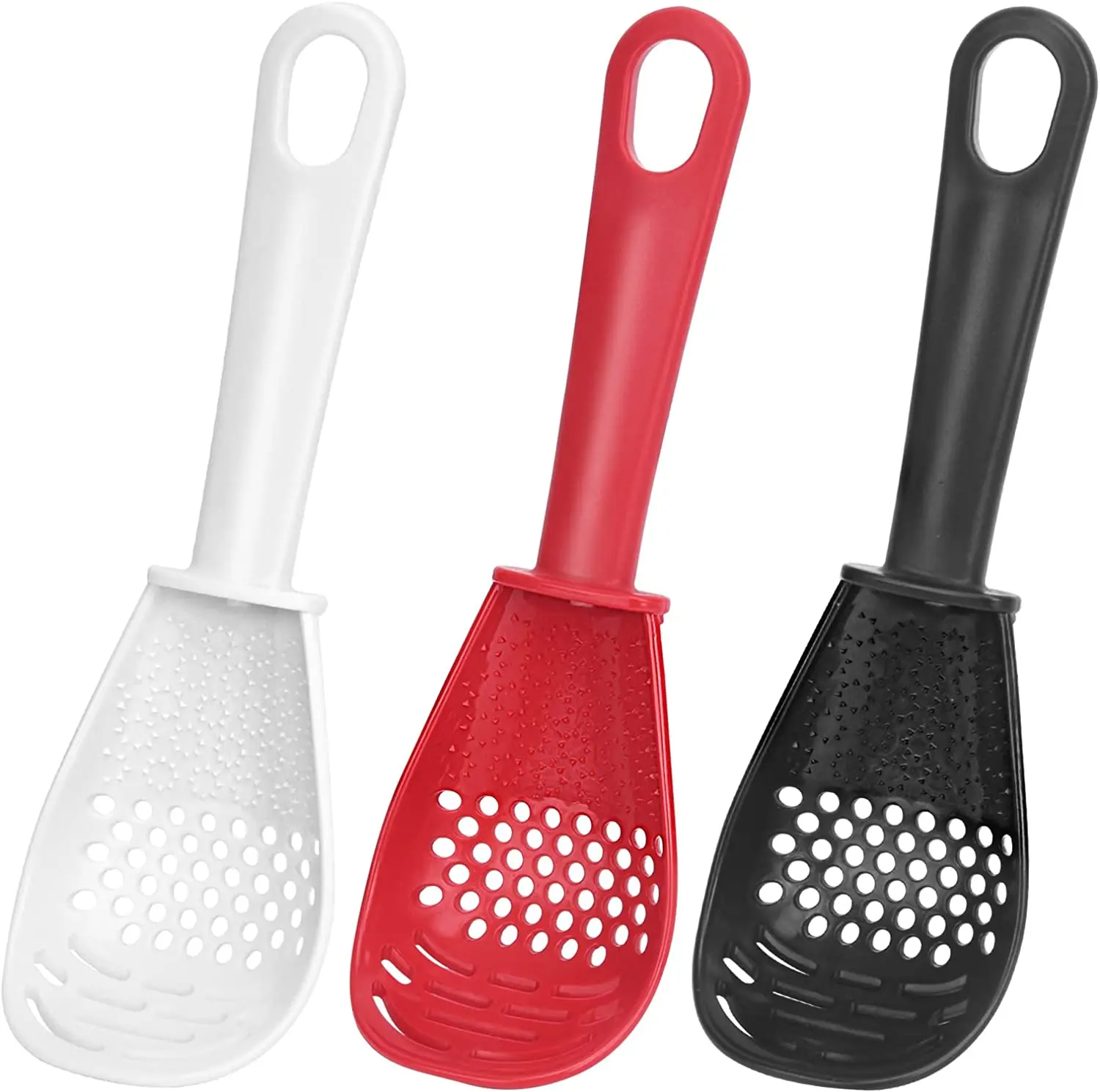 6 In1 All Purpose Kitchen Tool Skimmer Scoop Colander Strainer Grater