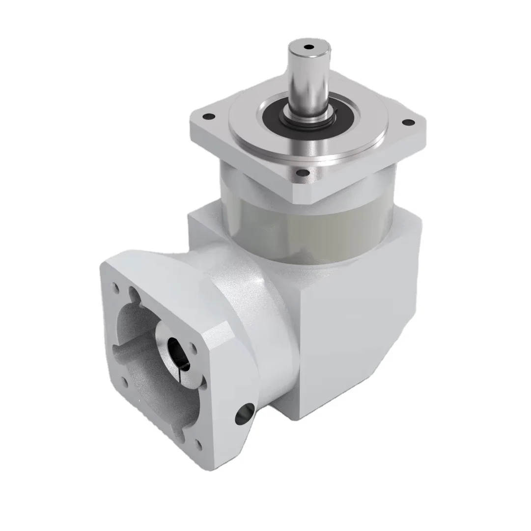 Low Backlash High Precision Low Noise Planetary Right Angle Gearbox with 57mm Standard Input Shaft