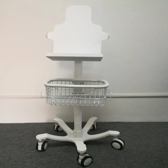 Hospital Furniture Trolley Defibrillator Machine Trolley Cart For