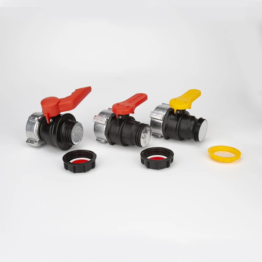 Ct Coupling Ibc Safety Tote Water Drain Tank Adapter Ball Valve With