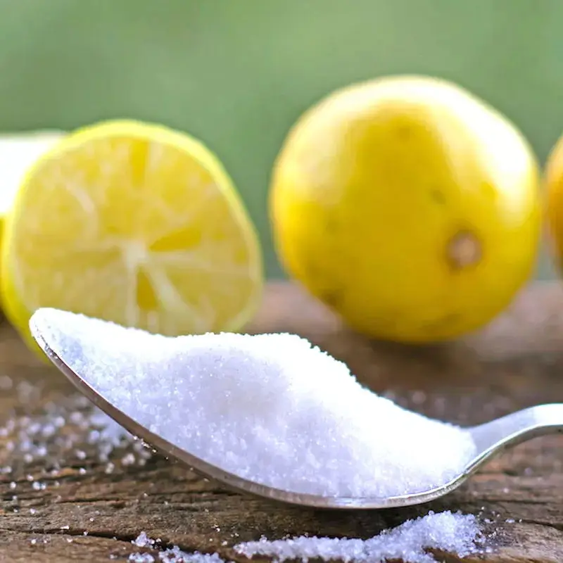 Acidulant Anhydrous Production Line of Monohydrate Price Chile Citric Acid