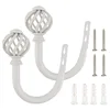 Gabbia per uccelli a spirale bianca da 58 pollici 16mm-ac408 u