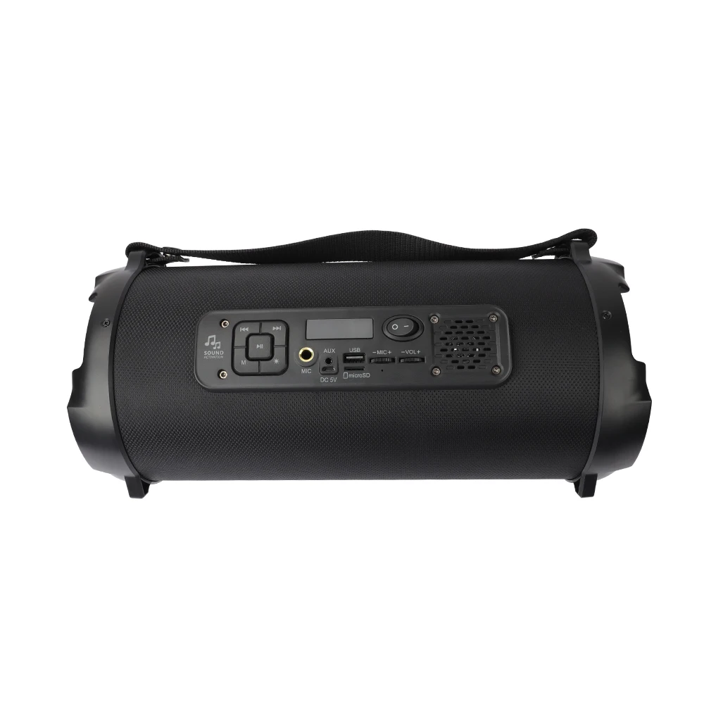 Беспроводная уличная Колонка MICCELL, портативная Водонепроницаемая Колонка RGB со светодиодной подсветкой, профессиональная спортивная акустическая система rock dj, большая уличная садовая колонка