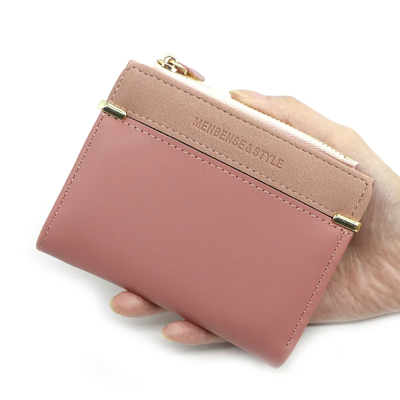 Wholesale minimalist slim custom designer ladies wallets card