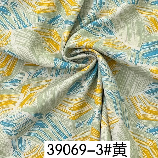Popular Designs Printed 100% Rayon Viscose Summer Print Floral Fabric for Dress