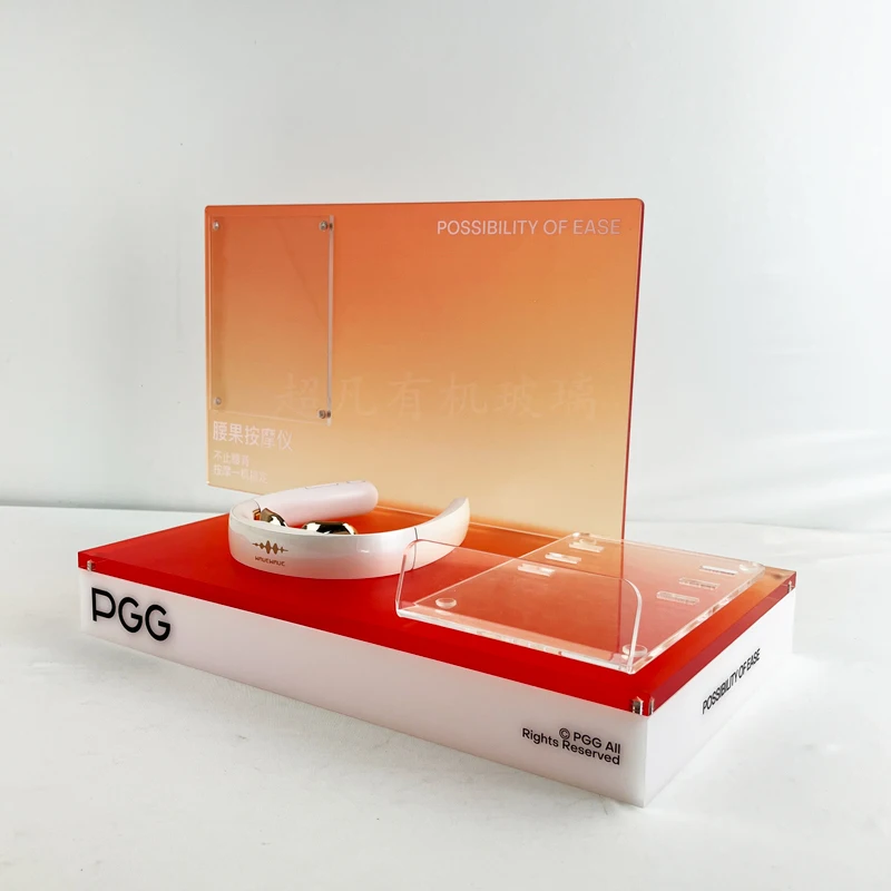 Free Design Shopping Center Brand Watch Display Stand Acrylic Product Display Custom Display Stand