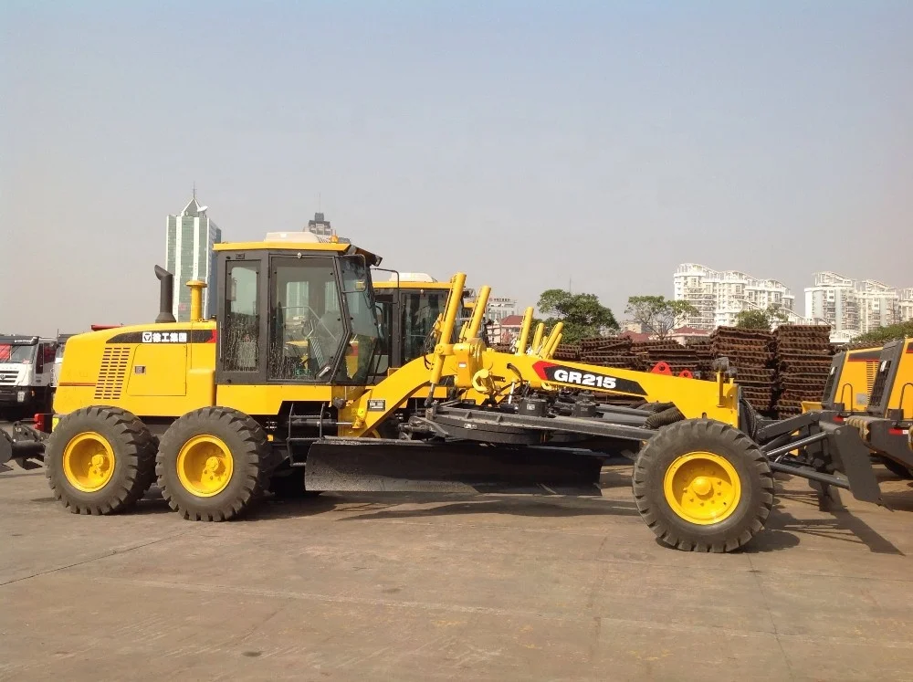 China Road Motor Grader GR100 GR135 GR165 GR180 GR215 with Front Blade for Sale