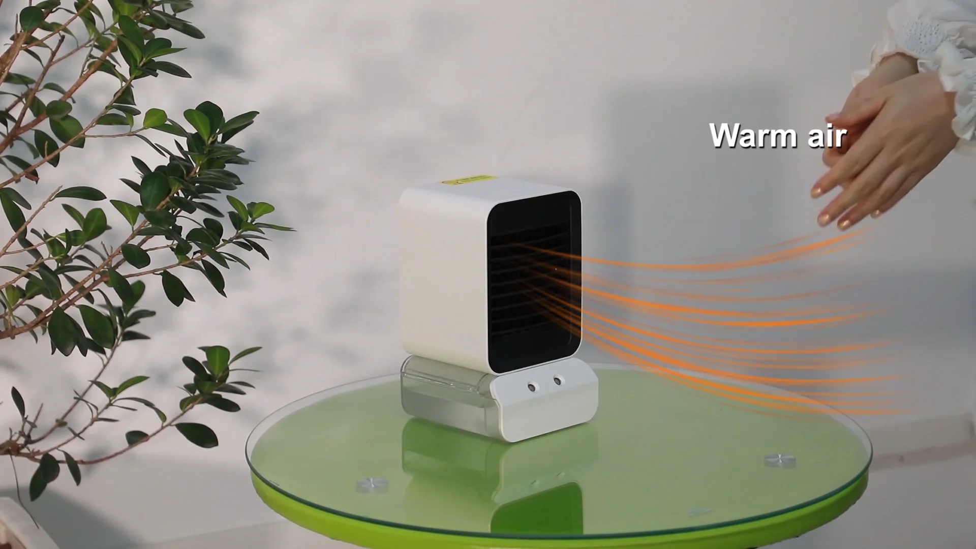 Factory Small Smart Electric Portable Personal Mini Room Ptc Fan Heater With Humidifier Buy 9281