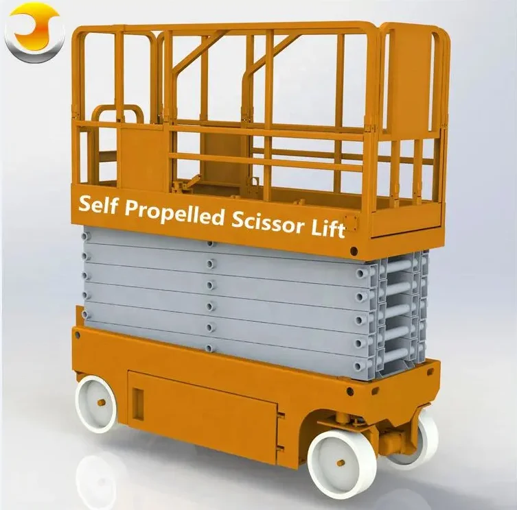 300kg Scissor Lift Self Propelled Scissor Lift Scissor Lift With Ce