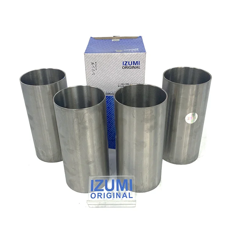 IZUMI ORIGINAL 4BA1 Cylinder Liner 9-11261-802-1 5-12111-055-1 Cylinder Sleeve For ISUZU