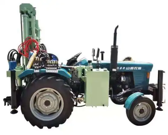 
 2021 hot sale 200m Tractor water well drilling rig with cheap price for sale