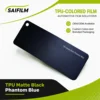TPU Matte Black Phantom Blue