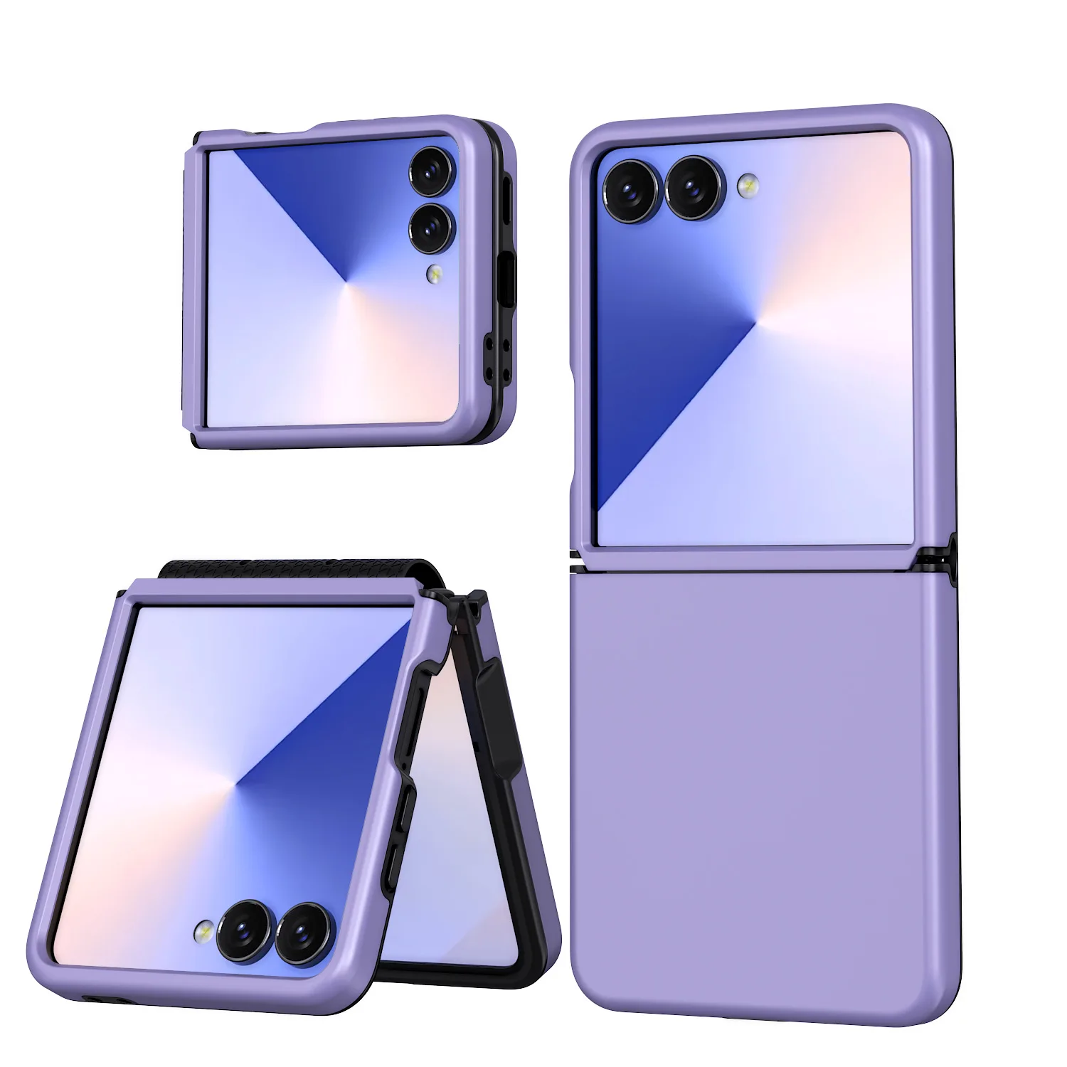 Fundas Personalizables Laudtec para Teléfono Móvil con Protección para Samsung Z Flip 7 y Z Fold 7, Funda Antigolpes Mate para PC