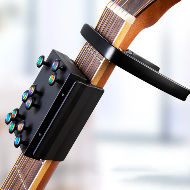Guitar Chord Trainer Practice Tool Chords Folk Guitar Finger Teaching Aid Learning Training for Beginners