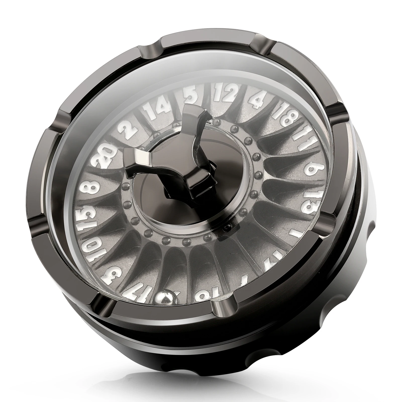 Set di dadi a proiettile, dadi in metallo per revolver, ZHOORQI D6, regali di D