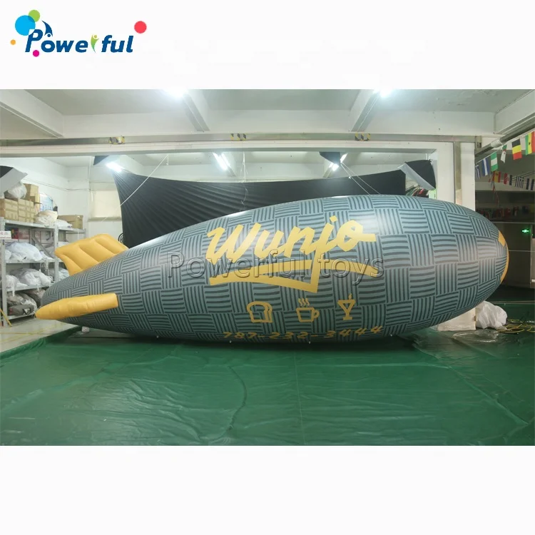 Inflatable Airship Dirigible Inflatable Large Helium Balloon With ...
