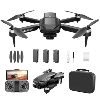 New F198 mini drone wide angle HD 4K dual camera height hold Wifi 100 m brushless motor foldable quadcopter Dron toys
