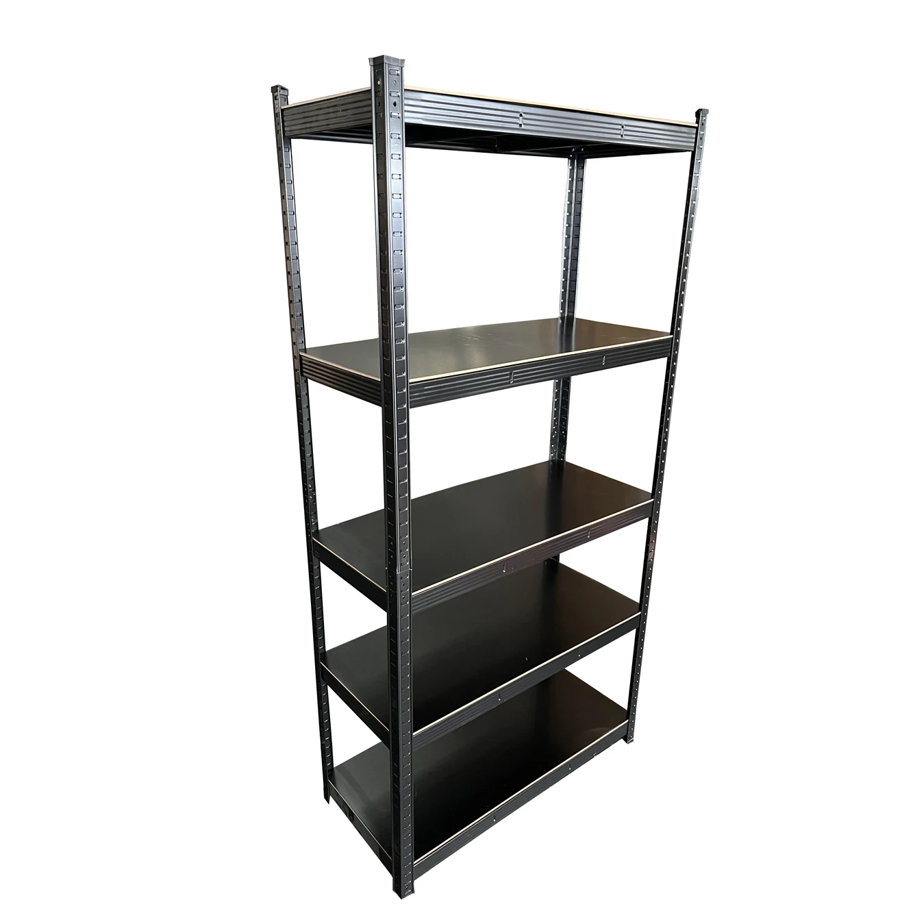 5 Tier Adjustable Garage Storage Shelving Metal Storage Rack Shelf Shed ...