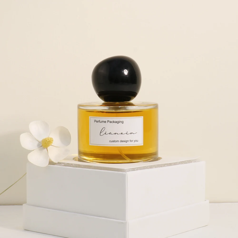 30 ml 50ml 100 ml Luxury Fancy Empty Glass Custom Design Round Perfume Spray Bottle With Box