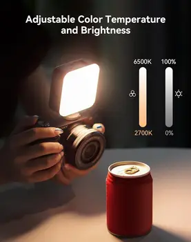 Small Rig 3286 Rechargeable 2200mAh CRI 95+ 2700-6500K P96 LED Video Light Portable Camera Lights detail image