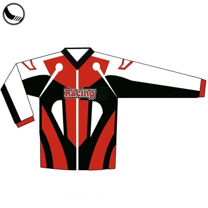 Oversize Team High Quality Women Sublimation Breathable Motocross Jersey