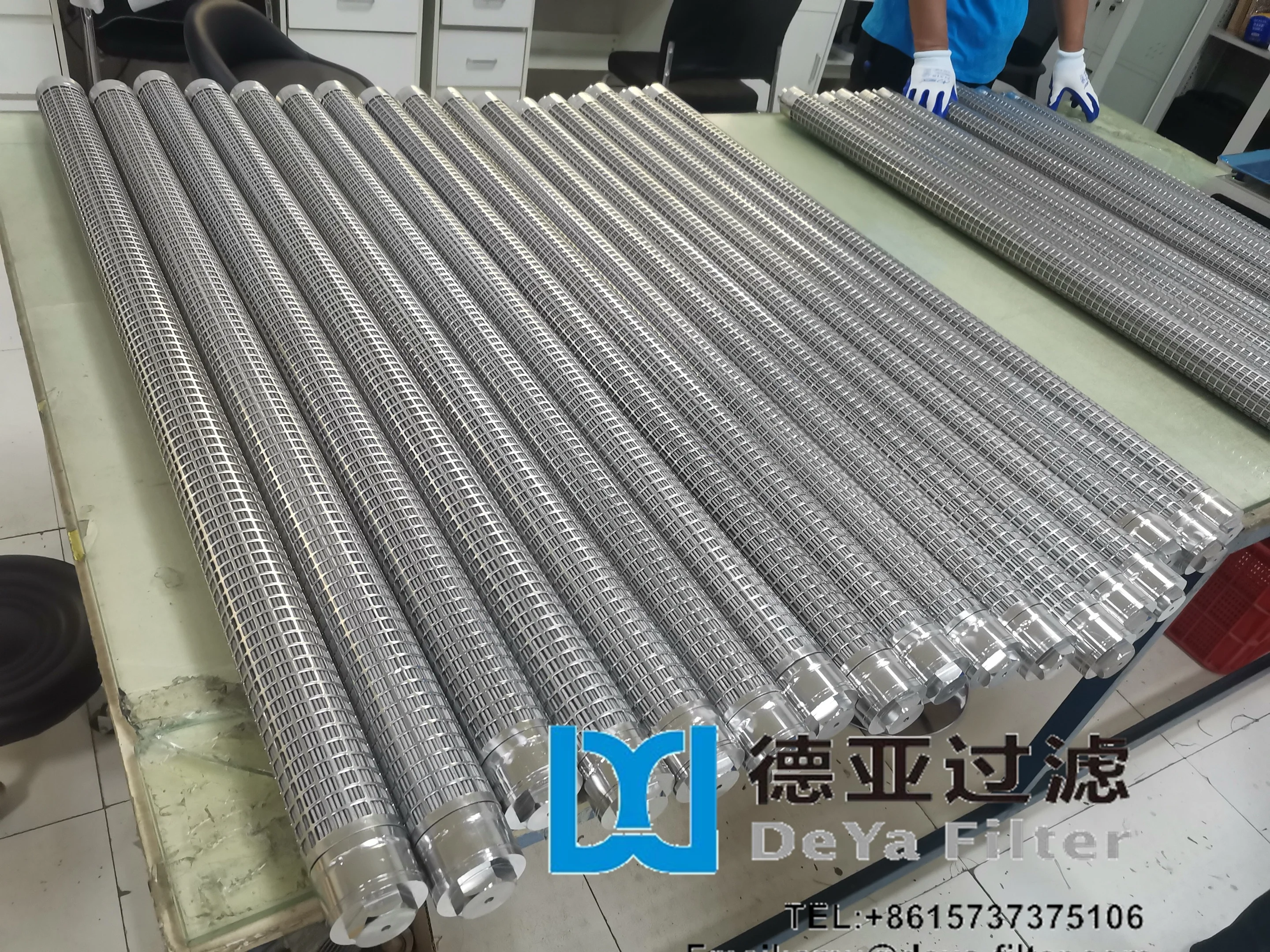Replacement filter core element  for Pall 120 CPF System Polymer Candle Filter System
